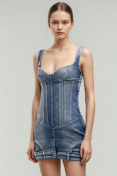 Reina Deconstruct Bustier Mini Dress | Dress In Beauty